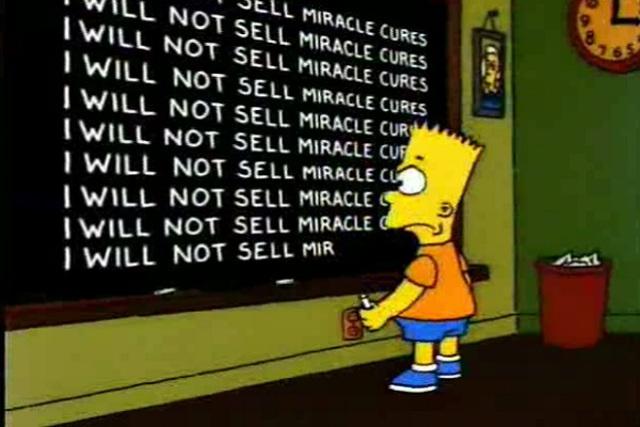 5 veces en que Bart predijo el futuro al escribir en el pizarron 3