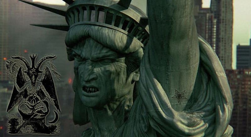 estatua de la libertad diablo lucifer 1