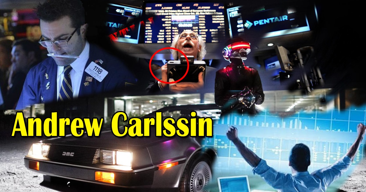 andrew carlssin viajero del tiempo