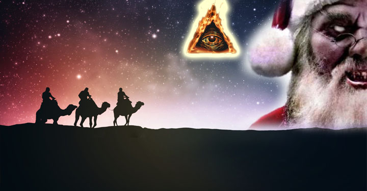 Origen maldito de la navidad, razones para no celebrar la fiesta del diablo 3 Símbolos de Navidad y diablo — origen maldito