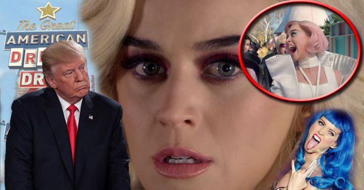 Video de Katy Perry contra Trump Chained To The Rhythm compressor