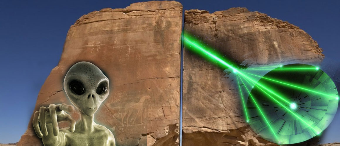 Al Naslaa, la misteriosa roca con un cortada por extraterrestres 15 Al Naslaa, la misteriosa roca con un cortada por extraterrestres