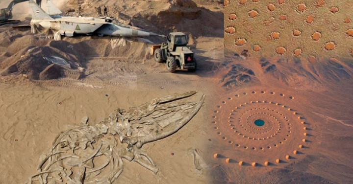 cosas más extrañas encontradas en el desierto