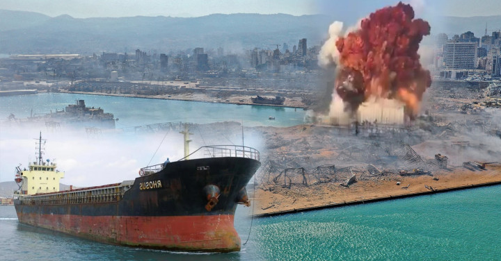 El barco fantasma que terminaría causando las explosiones de Beirut