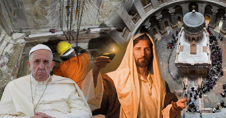 El Vaticano finalmente abrió la tumba de Cristo