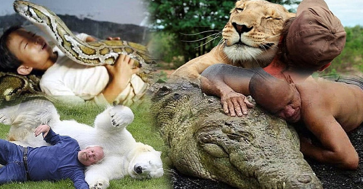 Las amistades más inusuales entre humanos y animales salvajes