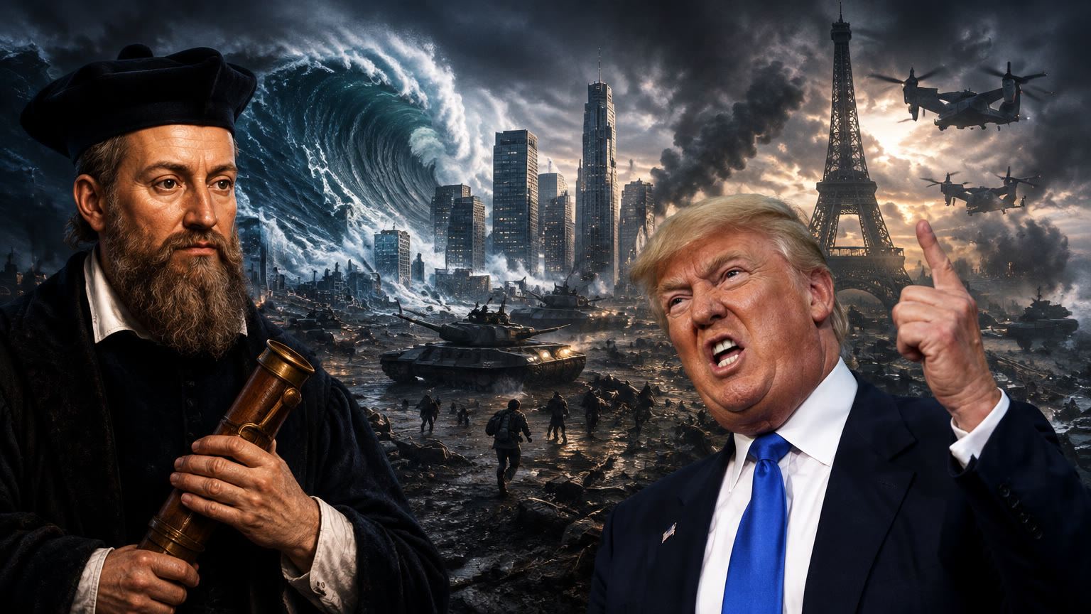 Las 3 horribles profecías de Nostradamus