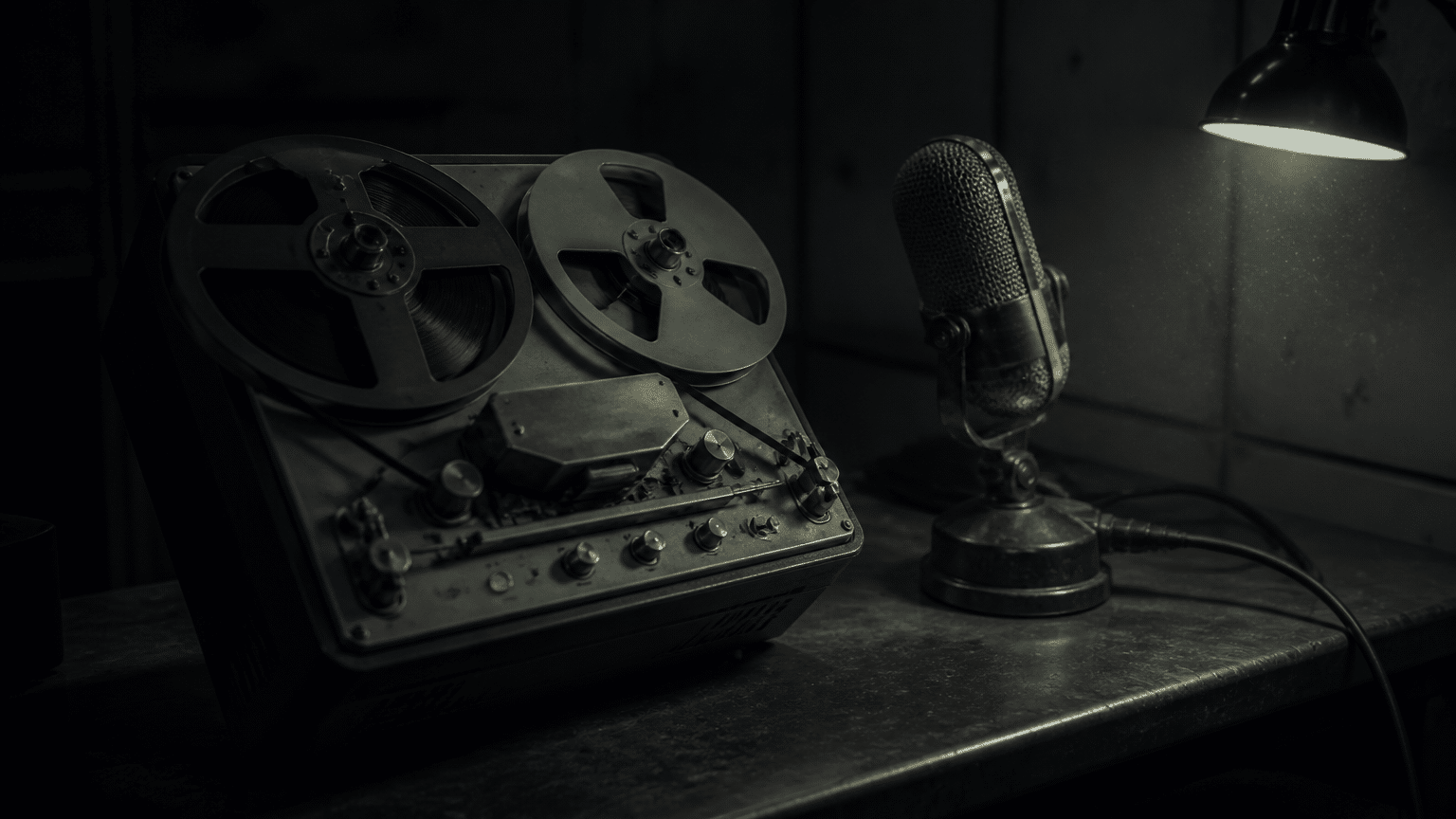 ¿La entrevista extraterrestre del Área 51 es metraje auténtico? 2 Magnetófono de bobina y micrófono vintage: el relato de la entrevista ET del Área 51