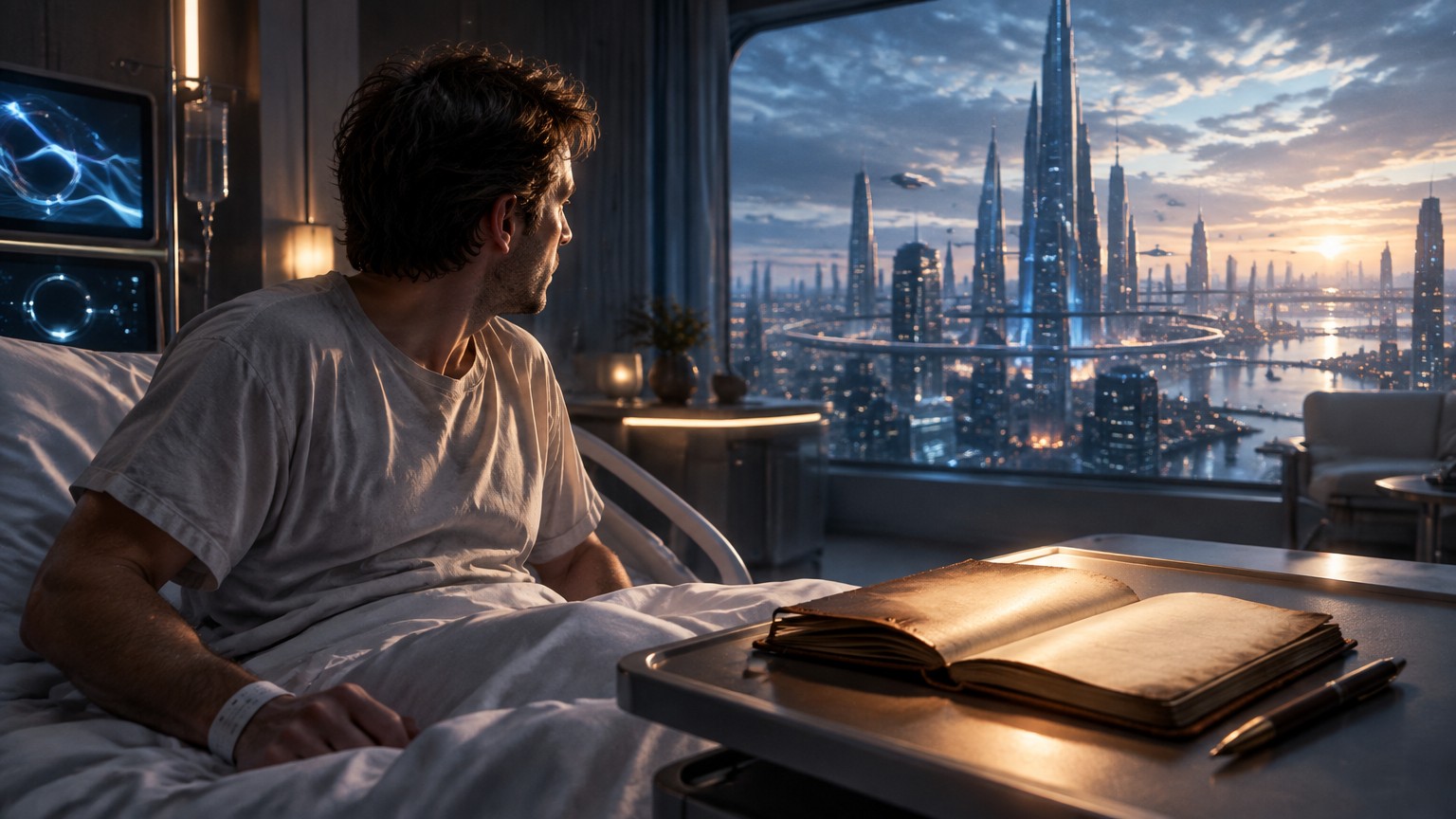 Crónicas del Futuro: hombre despierta en el año 3906 tras un coma