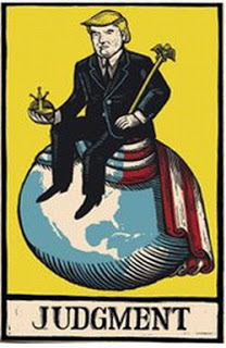 Carta El Juicio de la portada The Economist 2017 con Donald Trump