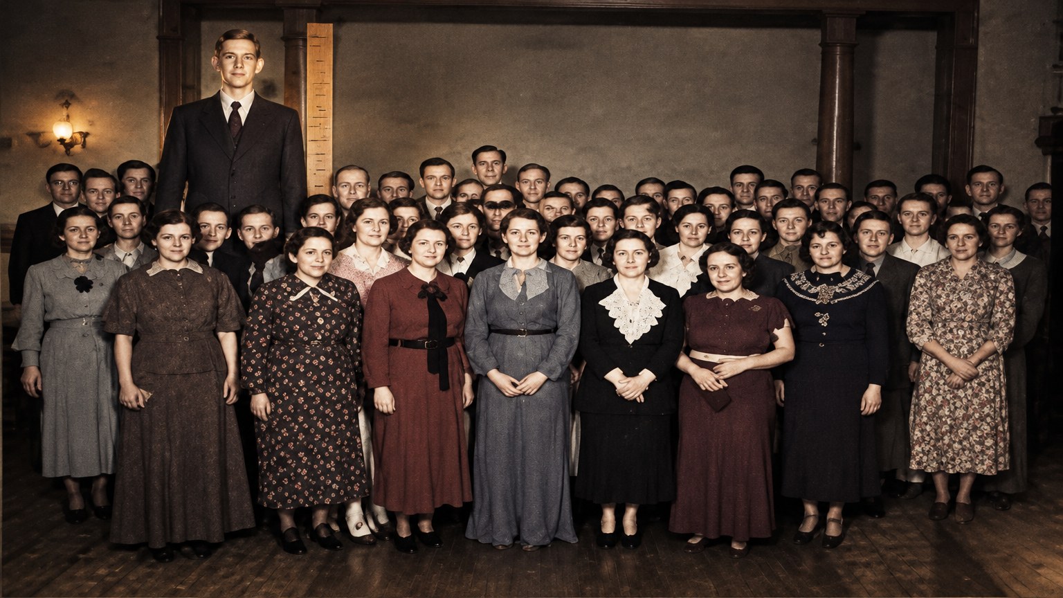 El hombre más alto del mundo: Robert Pershing Wadlow (2,72 m)