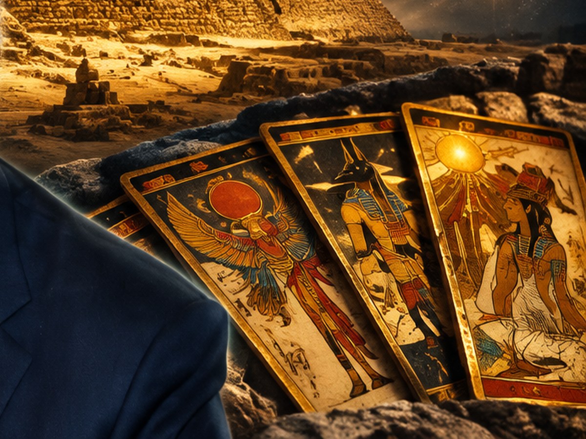 Símbolos del Tarot de origen egipcio y artes ocultas