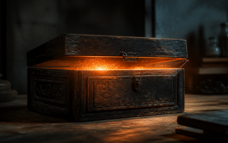 La caja paranormal que lleva a un portal desconocido