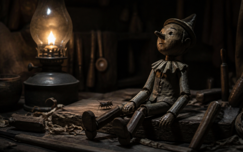 Mentiras y miseria: el oscuro cuento original de Pinocho